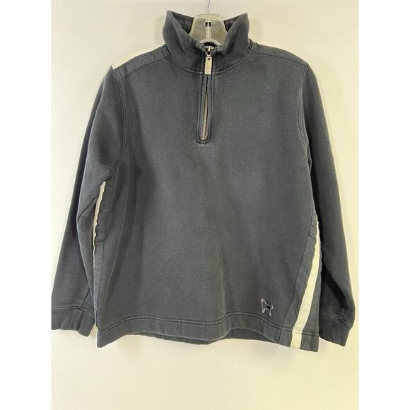 The Black Dog Sweatshirt Black 1/4 Zip Pullover Vintage Collection Womens Medium - Picture 9 of 11